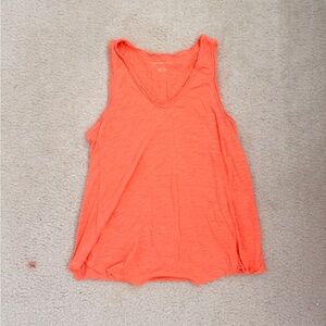 Orange American eagle v neck tank top